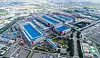 A view shows Samsung Electronics' chip production plant in Pyeongtaek, Gyeonggi. [REUTERS/YONHAP]