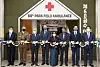 Ambassador of India to Korea Sripriya Ranganathan, fourth from right, and Minister of National Veterans Affairs Hwang Ki-Chul, fifth from right, open a photo exhibition dedicated to the Indian paratroopers and medics who came to support Korea during the 1950-53 Korean War, at the War Memorial of Korea in Seoul on Thursday. [EMBASSY OF INDIA IN KOREA]
