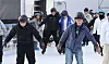 Visitors to the Seoul Plaza ice rink in Jung District, central Seoul, enjoy ice skating on Friday, the opening day. [NEWS1]