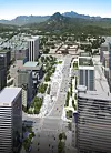 A rendering of how Gwanghwamun Square will look like following the completion of its renovation. [SEOUL METROPOLITAN GOVERNMENT]