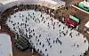 Visitors to the Seoul Plaza ice rink in Jung District, central Seoul, enjoy ice skating on Friday, the opening day. [NEWS1]