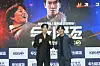 Actors Jung Yong-hwa, left, and Cha Tae-hyun, pose for a photo at the press conference streamed online Monday. [YONHAP]\