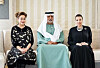 CJ Group Vice Chairwoman Miky Lee, left, is shown in this photo provided by CJ ENM on Feb. 5. [CJ ENM]