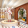 Hyundai Department Store set up a VIP membership program dubbed ″Club YP″ targeting younger customers and an exclusive lounge for members of Club YP. [HYUDAI DEPARTMENT STORE]