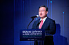 Oh Jung-geun, a member of the 20th Presidential Transition Committee for Balanced National Development, speaks at the Policy Framework for Blockchain and Digital Assets in Korea forum held in central Seoul on Wednesday. [GBC KOREA]