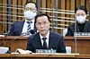 Kim Kwang-ho, the chief of Seoul Metropolitan Police Agency, attends a hearing on Itaewon crowd crush tragedy in the National Assembly on Jan. 4. [YONHAP]