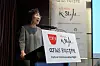 President of Corea Image Communication Institute Choi Jung-wha speaks to the guests and the participants of the Culture Communication Forum held at Grand Hyatt Seoul in Yongsan District, central Seoul, on Thursday. [CICI]