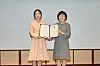 Cui Meiling from China, who tied the enduring aspects of Korean culture with the country’s concept of jeong, won the live vote on Thursday and received a prize valued at 3 million won, including 1.5 million won in cash. [CICI]