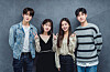 Casts of KBS's upcoming drama ″Dear. M,″ which includes from left, Jaehyun of NCT, Park Hye-soo, Noh Jung-eui and Bae Hyun-sung. [ILGAN SPORTS]