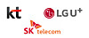 Three mobile carriers of Korea are KT, SK Telecom and LG U+. [KT, SKT, LG U+]