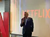 Netflix co-CEO Ted Sarandos speaks at a press gathering hosted by Netflix Korea in central Seoul on Friday. [LEE JAE-LIM]
