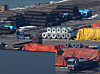 Steel products are piled up at a port in Pyeongtaek, about 65 kilometers south of Seoul, on Feb. 11. [YONHAP]