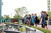 British Jamboree Scouts at Legoland Korea Resort in Chuncheon, Gangwon, on Saturday [LEGOLAND KOREA RESORT]