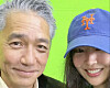 Actor Tony Leung, left, with ADOR CEO Min Hee-jin, right. [SCREEN CAPTURE]