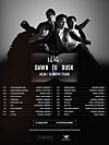 A poster of The Rose's Asia and Europe tour [TRANSPARENT ARTS]