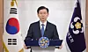 Presidential Security Service chief Park Chong-jun announces a statement in an unspecified area near the presidential residence in Seoul on Jan. 5. [PRESIDENTIAL SECURITY SERVICE]