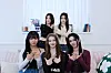 Girl group X:IN poses for the camera during a FanTalk 2 video interview with Celeb Confirmed. [CHO YONG-JUN]