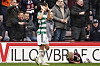 Celtic's Yang Hyun-jun, left, reacts after fouling Heart of Midlothian's Alex Cochrane during a Scottish Premiership match at Tynecastle Park in Edinburgh, Scotland on Sunday. [AP/YONHAP]