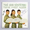 A vinyl record of 'Their First Album' (1964) by one of Korea's first girl groups, the Kim Sisters. [NATIONAL MUSEUM OF KOREAN CONTEMPORARY HISTORY]