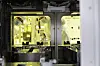 Researchers at SK hynix's plant in Icheon, Gyeonggi, check semiconductor equipment. [SK HYNIX]