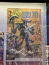 A poster for the Korean comic series “Run Mazinger X” (translated) from 1978, which imitated the Japanese manga “Mazinger Z” and its super robot protagonist [SHIN MIN-HEE]
