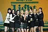 Girl group Lightsum during the showcase of its new EP 'Into The Light' [CUBE ENTERTAINMENT]