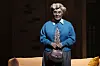 Singer and actor Im Chang-jung as Mrs. Doubtfire in a scene from the musical ″Mrs. Doubtfire″ at Charlotte Theater in Songpa District, southern Seoul [YONHAP]
