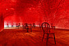 Japanese artist Chiharu Shiota’s installation ’Between Us“ is being displayed at Gana Art Center in Pyeongchang-dong, central Seoul.  [GANA ART]
