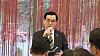 Minister of Trade, Industry and Energy Lee Chang-yang answers questions by reporters on Tuesday in Sejong. [MINITRY OF TRADE, INDUSTRY AND ENERGY]