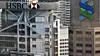 HSBC and Standard Chartered bank buildings in Hong Kong. [YONHAP]