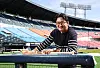 Park Yong-taik of the LG Twins poses for a photo at Jamsil Baseball Stadium in southern Seoul on Sept. 23. [WOO SANG-JO]
