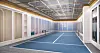 A tennis court will open on the third floor of Lotte World Mall in southern Seoul on Saturday. [LOTTE DEPARTMENT STORE]