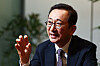 SK Gas CEO Yoon Byung-suk, who talked about the company’s necessary expansion into the hydrogen energy business in an interview with the Joongang Ilbo on Friday. [KIM JONG-HO]