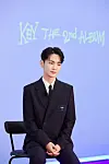 SHINee's Key returned with his second solo full-length album ″Gasoline″ on Tuesday. He held an online press conference a few hours before its release. [SM ENTERTAINMENT]