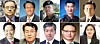 From top left: Kim Sung-han, Kim Tae-hyo, Shin In-ho, Kim Yong-hyun and Lee Jin-bok. From bottom left: Kang Seung-kyoo, Choi Young-bum, Choi Sang-mok, Ahn Sang-hoon and Kang In-sun. [YONHAP]