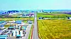 Bird's-eye view of Saemangeum economic zone where SK On will build a new plant [Saemangeum Development and Investment Agency]