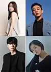 From top left, actors Ahn Eun-jin, Yoo Ah-in, Jeon Seong-woo and Kim Yoon-hye have been cast in the upcoming Netflix series 'Goodbye Earth.' [RESPECTIVE AGENCIES]