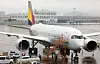 An Asiana Airline's plane at Incheon International Airport on Monday. The airline announced Monday it is resuming flights to Nagoya, Japan starting April 1. The route to the Japanese city has been halted since April 29, 2021 due to the increase in the number of Covid-19 cases in Japan. [YONHAP]