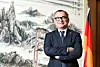 Joachim Nagel, president of the Deutsche Bundesbank and a member of the Governing Council of the European Central Bank, poses for a photo ahead of an interview with the Korea JoongAng Daily and the JoongAng Ilbo held in the Bank of Korea in central Seoul on Dec. 2. [WOO SANG-JO]
