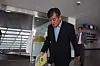 Former president of the Busan International Film Festival Lee Yong-kwan walks into a meeting at the Busan Cinema Center on May 24. [YONHAP]
