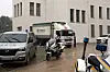 Korea's important treasures are loaded onto a truck to be transferred from the Kansong Art Museum in central Seoul to the museum's new branch in Daegu on July 2 under police escort. [KANSONG ART MUSEUM]