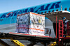 Korean Air Lines loads cargo onto a plane. The airline on Monday said it flew 10,000 cargo flights since March 2020. [KOREAN AIR LINES]