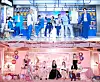 SM Entertainment's K-pop bands including Super Junior, top, and Girls' Generation, above. [SM ENTERTAINMENT]