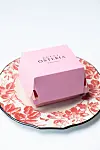 The Emilia Burger from Gucci Osteria Seoul comes in a pink box. [GUCCI OSTERIA SEOUL]