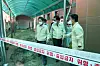 Seoul Metropolitan Office of Education Superintendent Cho Hee-yeon visits a high school in Gwanak District, southern Seoul, that was damaged from heavy rainfall on Aug. 12. [YONHAP]
