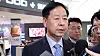 Deputy Prime Minister and Finance Minister Koo Yun-cheol talks to reporters upon arriving at Dulles International Airport on July 29. [JOINT PRESS CORPS]