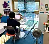 Je Yeon-joo, 29, an office worker at an e-commerce company, works from home. [JE YEON-JOO]