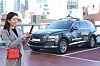 A team of Korean researchers including LG U+ demonstrate a self-driving parking technology at Seoul. [LG U+]