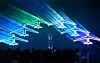 The 2024 World Aviation Conference kicks off with a light show at the Inspire Resort in Incheon on Tuesday. [YONHAP]