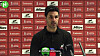 Arsenal manager Mikel Arteta speaks after losing an FA Cup fixture against Liverpool on Sunday. [ONE FOOTBALL]